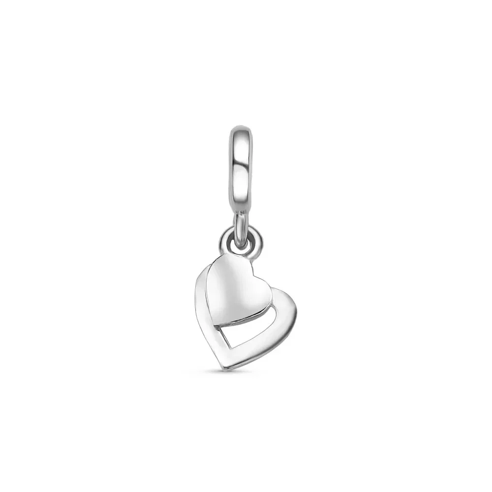 Pingente Life Love II Coração em Prata 925 — imagem 1