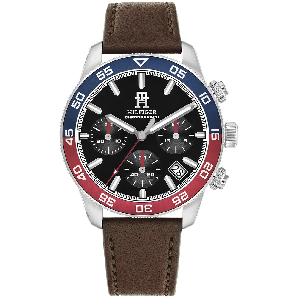 Relógio Tommy Hilfiger Masculino Couro Marrom 1792166