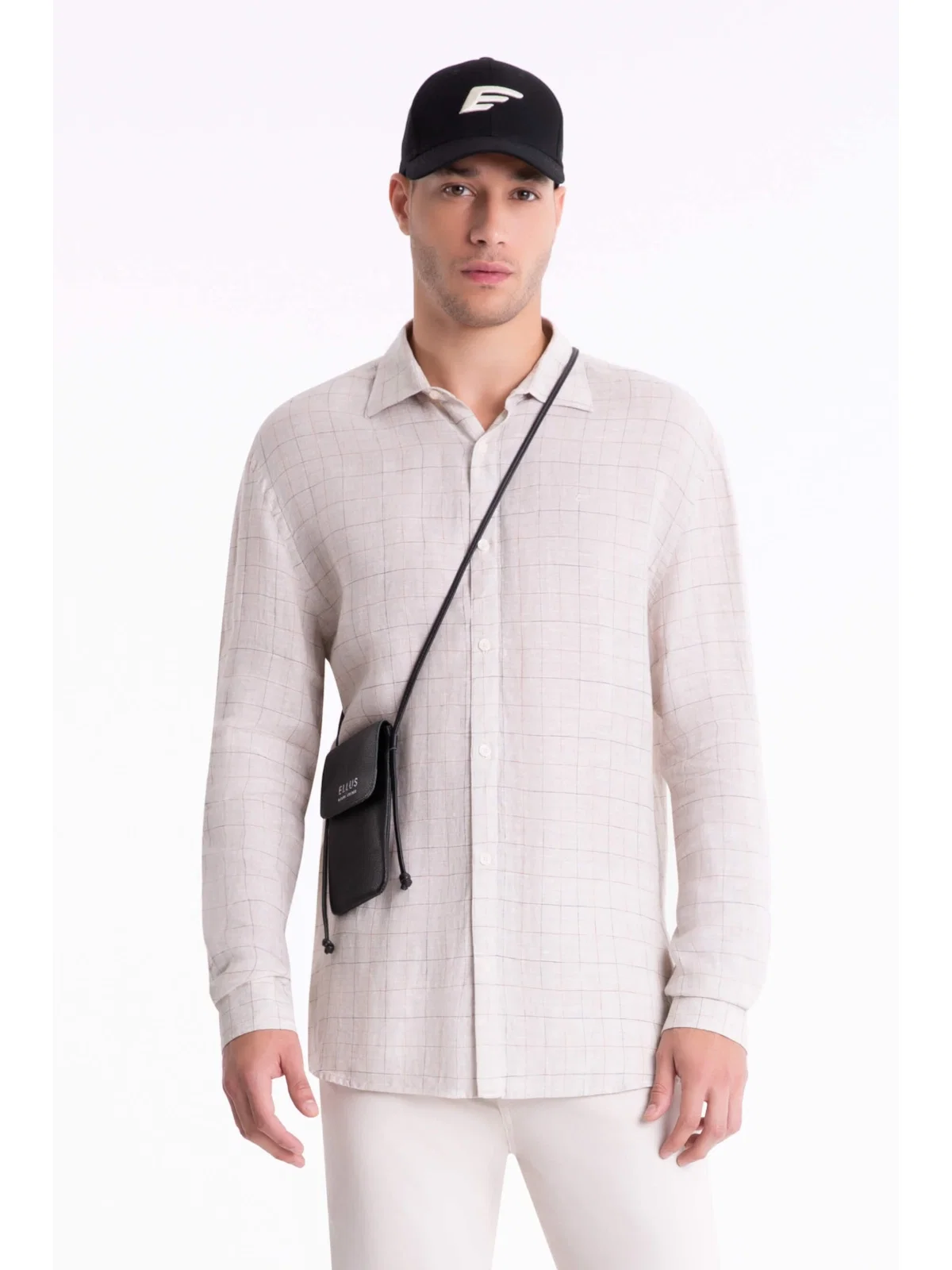 Camisa Breeze Plaid Classic Natural — imagem 1
