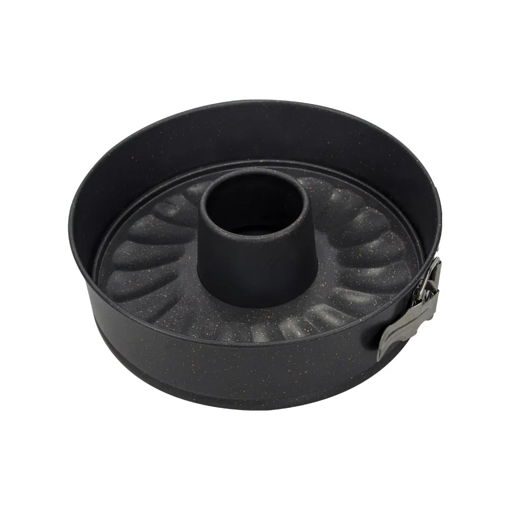 Forma para Bolo Redonda de Fundo Removível em Aço Carbono 24cm Essence Spicy Preta