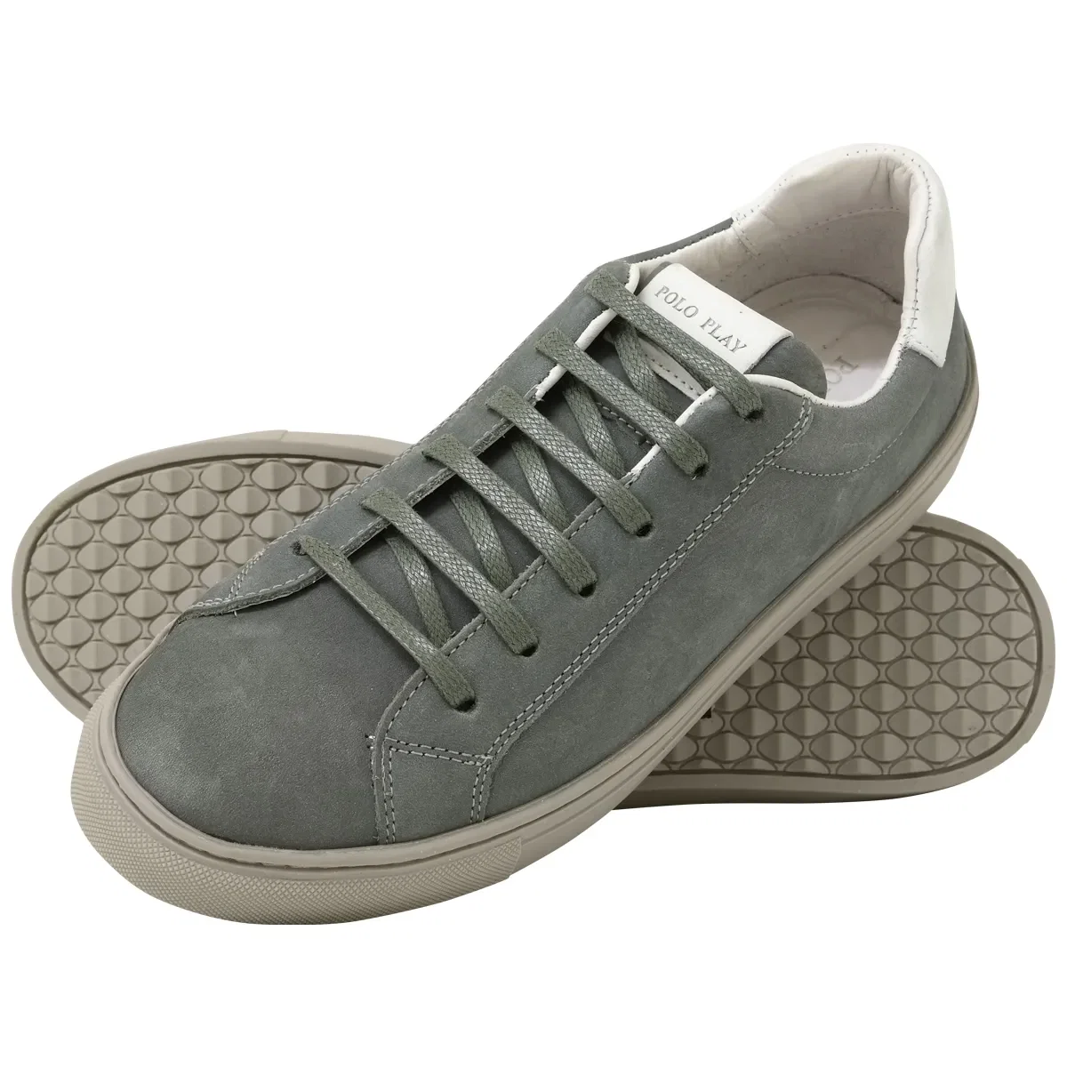 Tênis Sport Nobuck Cinza — imagem 1
