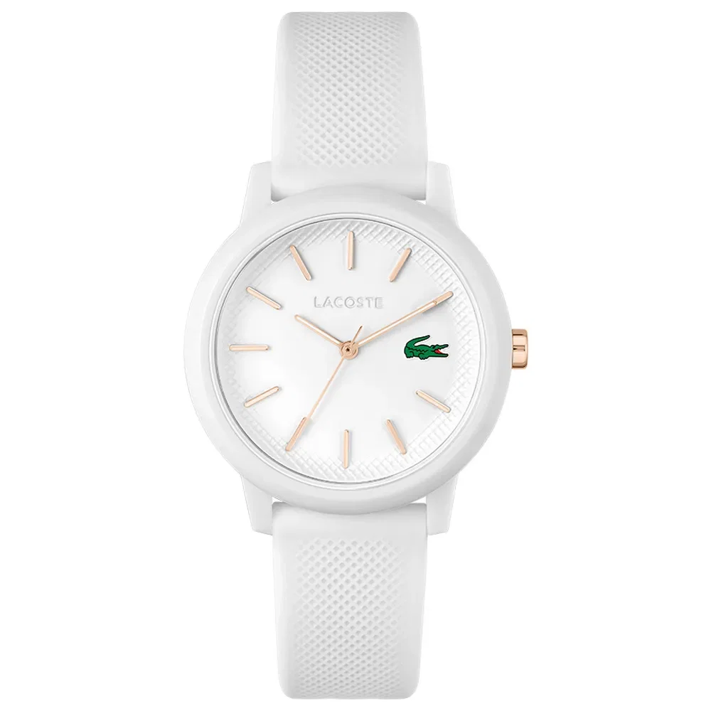 Relógio Lacoste Feminino Borracha Branca 2001211