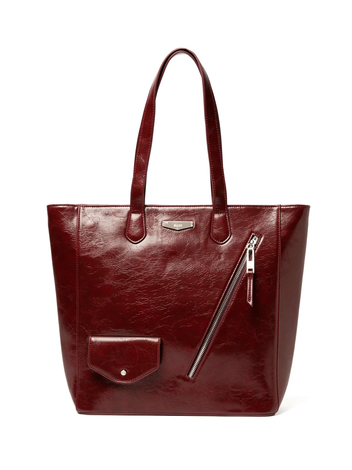 Bolsa Tote Bag Perfecto Ellus Bordeaux — imagem 1
