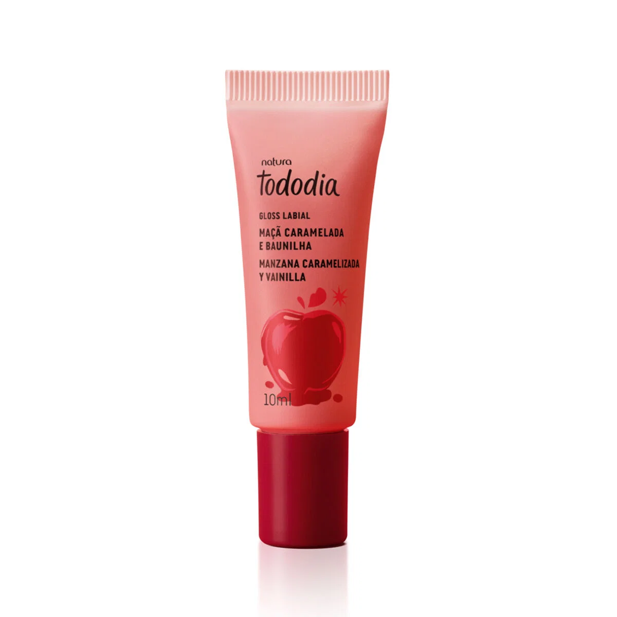 Gloss Labial Tododia Maçã Caramelada e Baunilha 10 ml — imagem 1