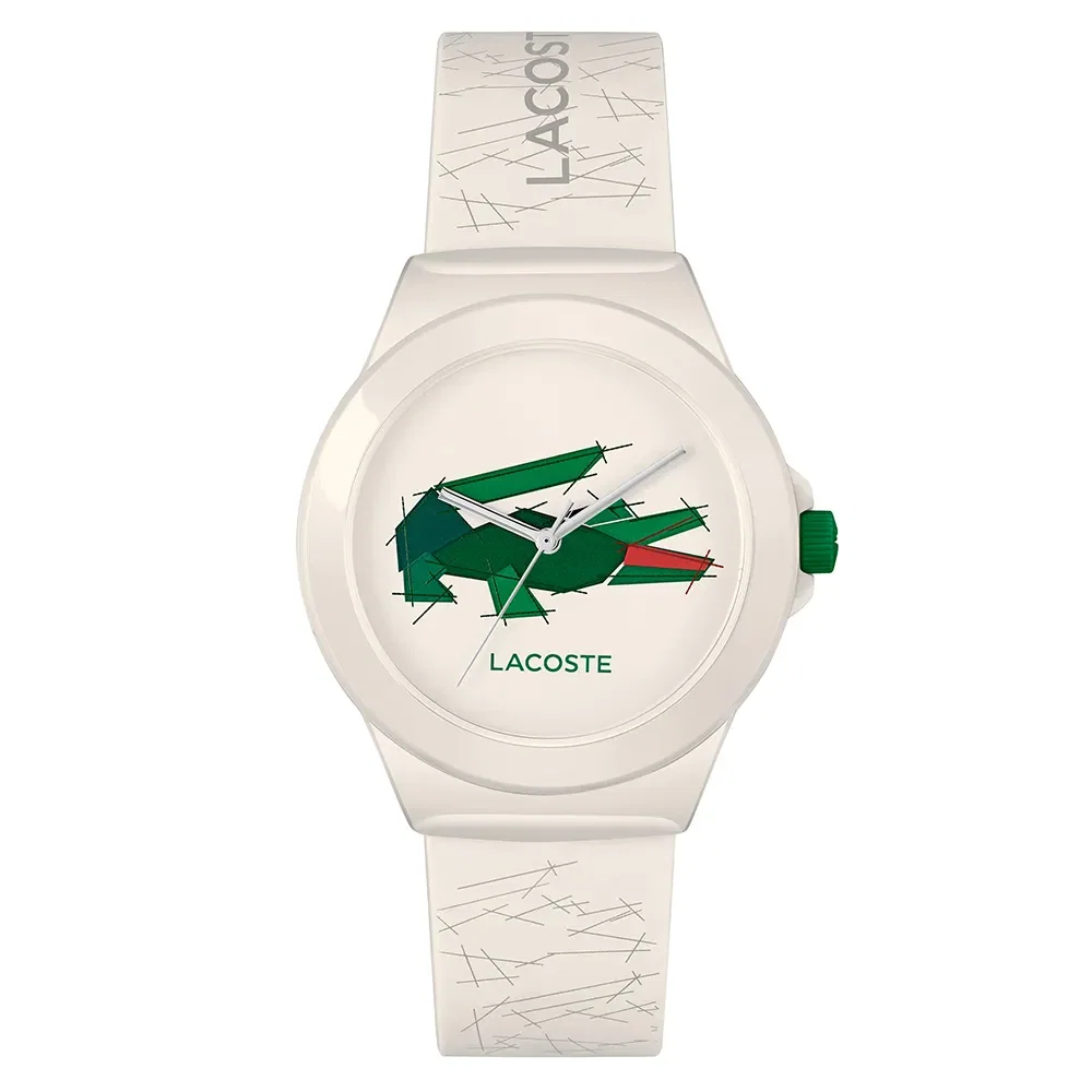Relógio Lacoste Feminino Borracha Branco 2001404