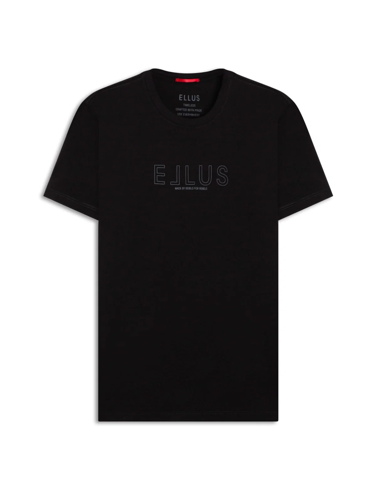 T-Shirts Pima Ellus Outline Preto