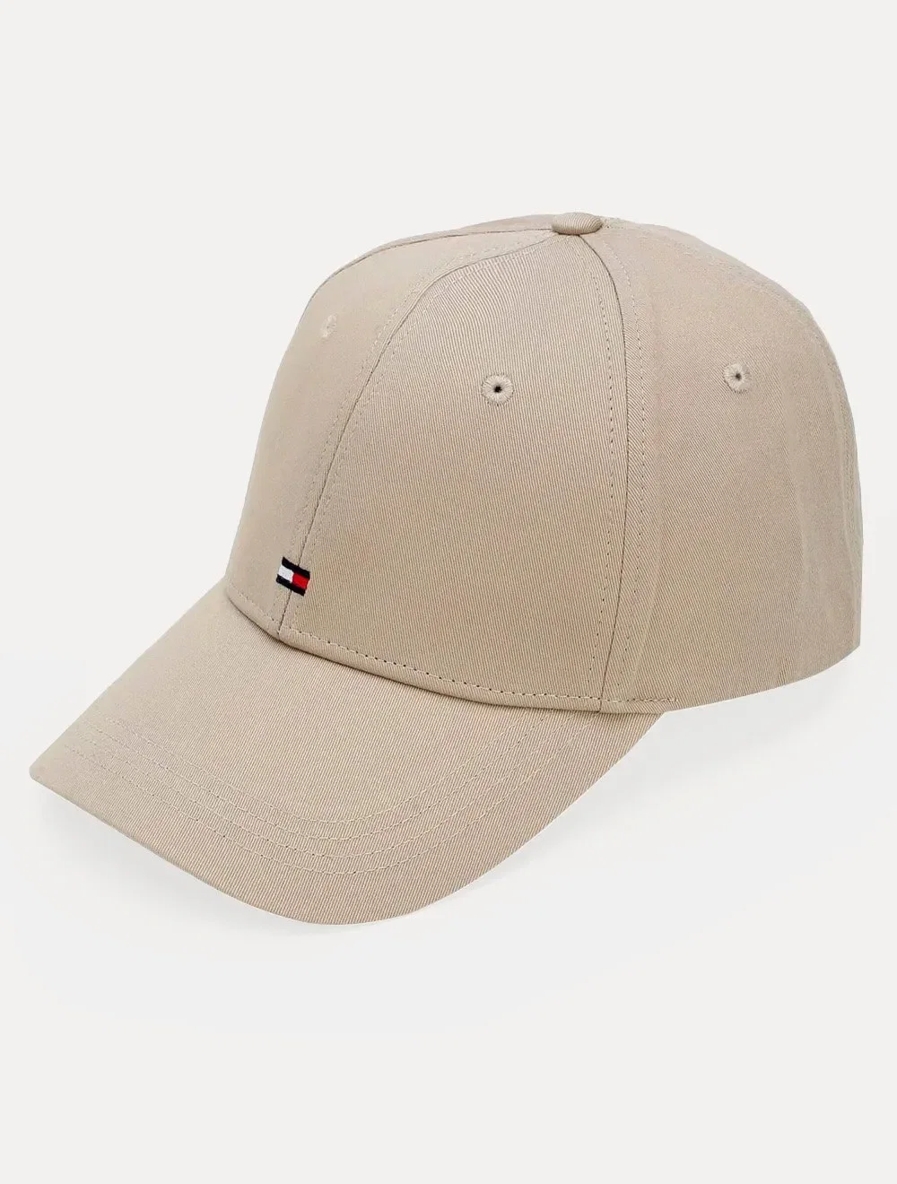 Boné Tommy Hilfiger Masculino Classic Cap Flag Tape Areia