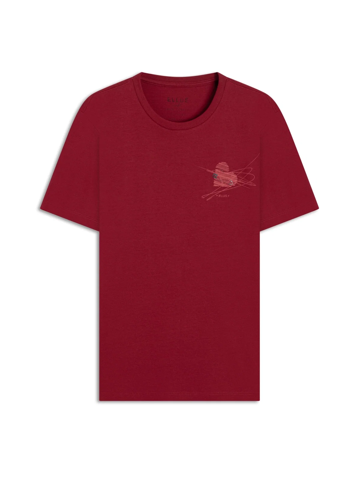 Cotton Fine Pinned Heart Classic Mc Cereja — imagem 1
