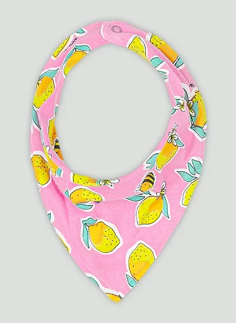 Babador Bandana Essentials para Bebê Menina (Rosa) Up Baby
