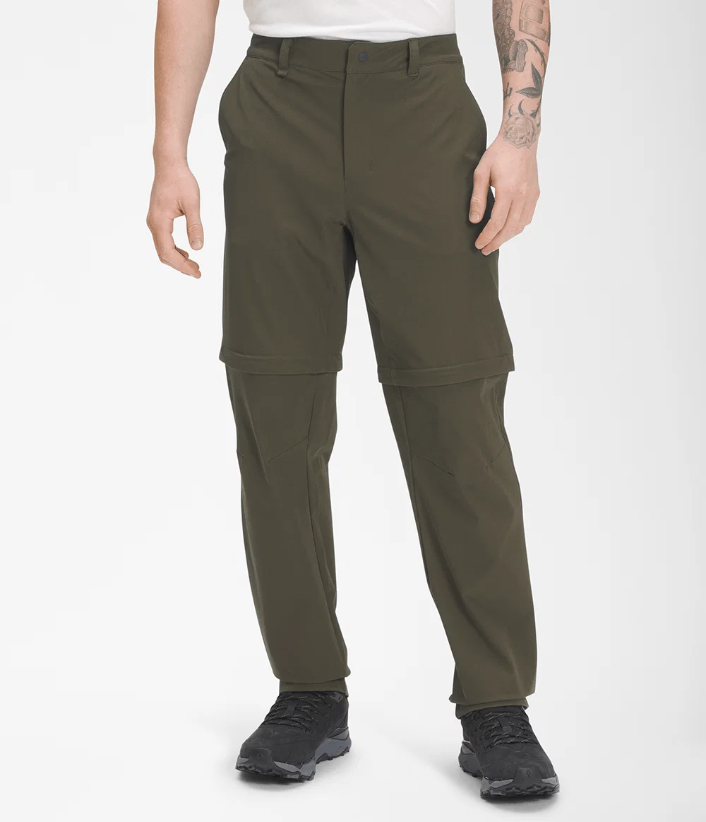 Calça Masculina Paramount Convertible Taupe Green