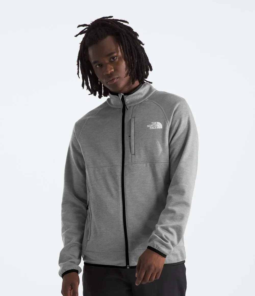 Fleece Masculino Canyonlands Full Zip TNF Medium Grey — imagem 1
