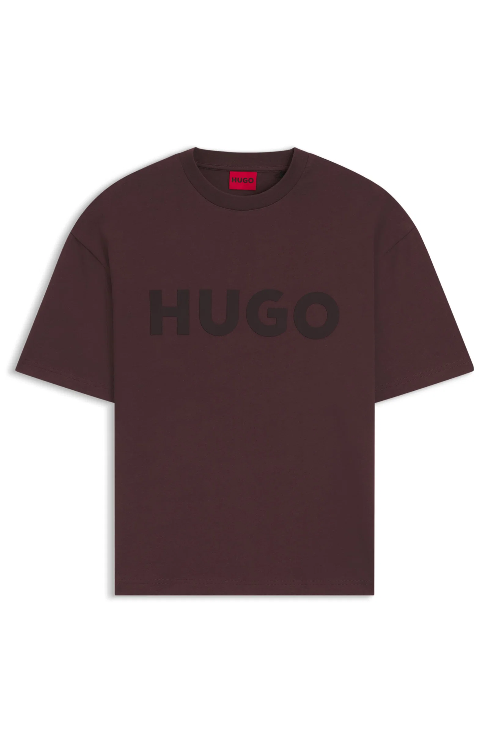 Camiseta Em Jersey De Algodão Com Logo
