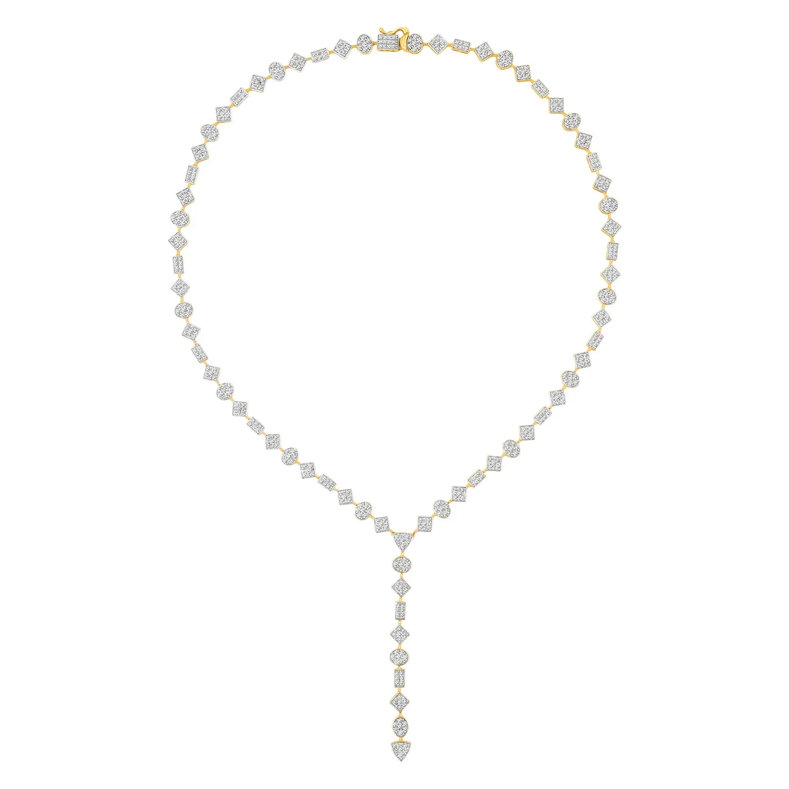 Colar Sommet em Ouro Amarelo 18k com Diamantes 4,74 ct, 40 cm — imagem 1