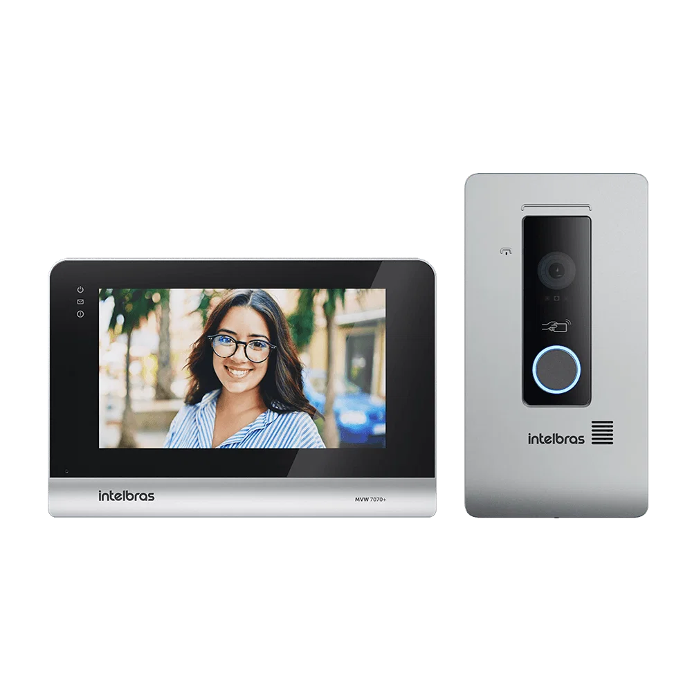 Videoporteiro Residencial IP Touch MVW 7070+ Intelbras