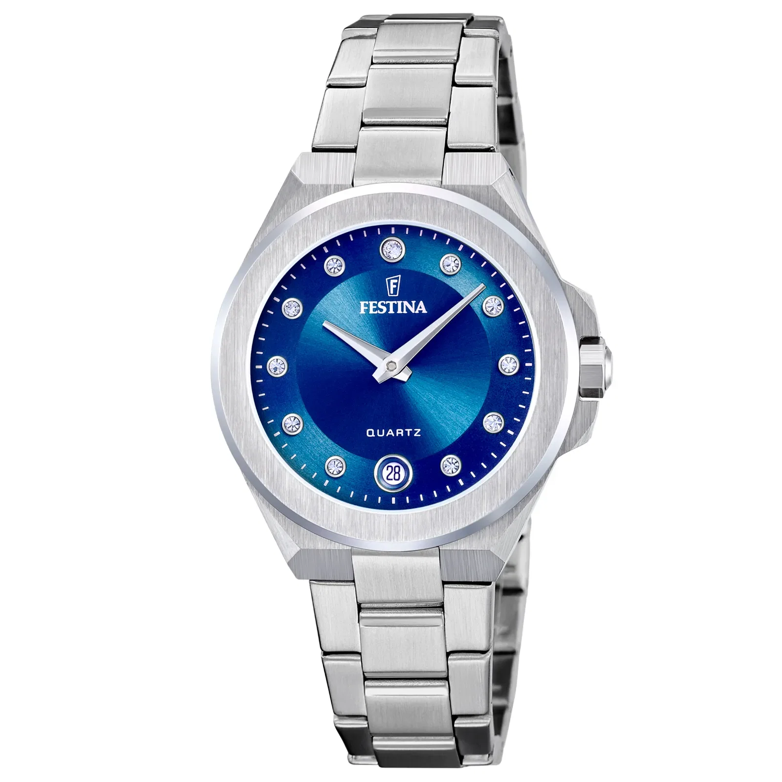 Relógio Festina Feminino Aço Prateado