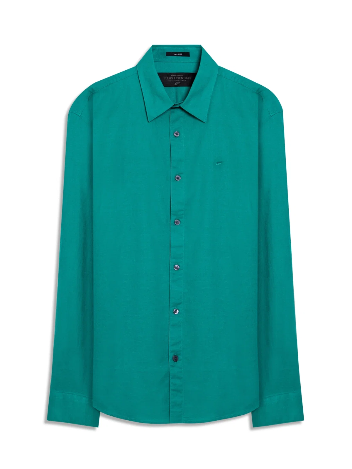 Camisa Linho Blend Anatomic Esmeralda