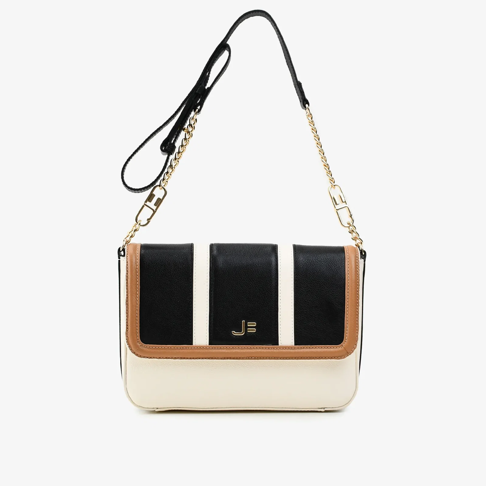 Bolsa Transversal Off White Cordilheira Couro