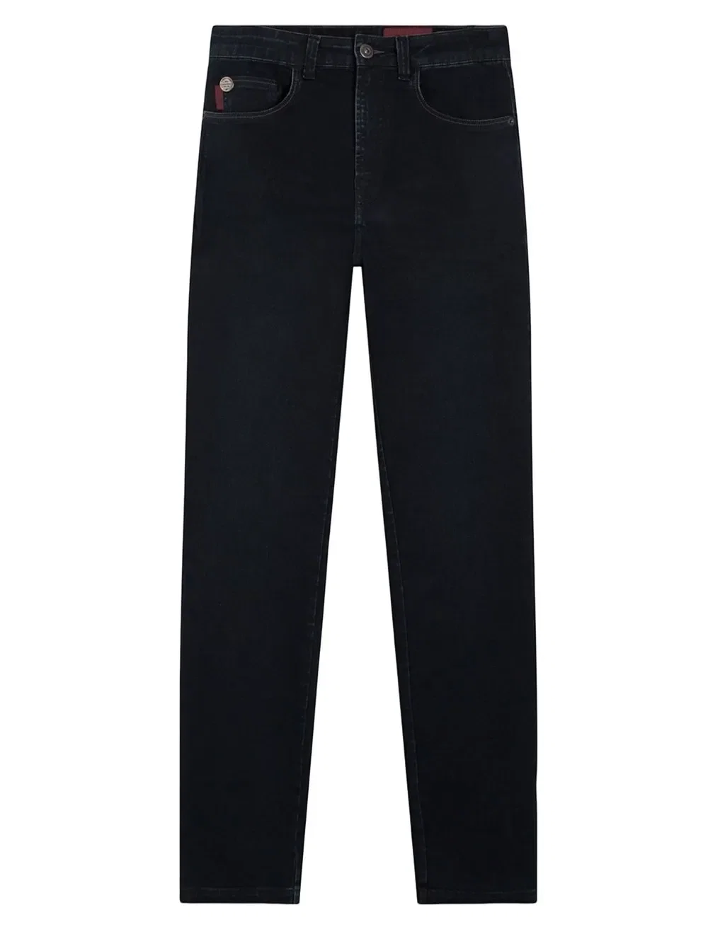 Calça Ellus Jeans Masculina Skinny Classic Intense Blue 5 Pockets Escura