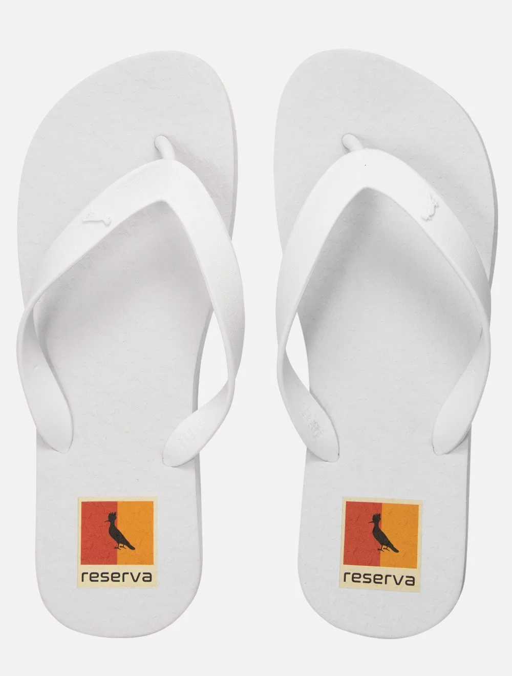 Chinelo Reserva Masculino Double Tag Branco