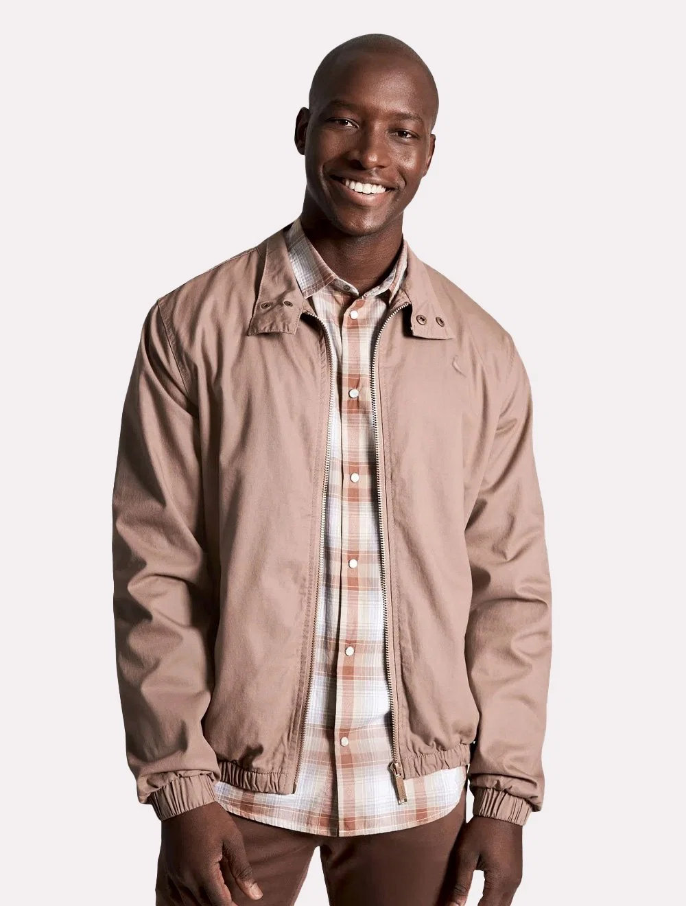 Jaqueta Reserva Masculina Casual Sarja Cáqui