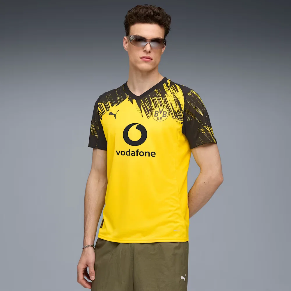Camisa Borussia Dortmund Home 25/26 Torcedor Masculina