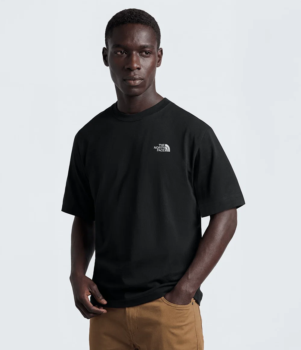 Camiseta Masculina TNF Essential Simple Dome Oversized Tee TNF Black