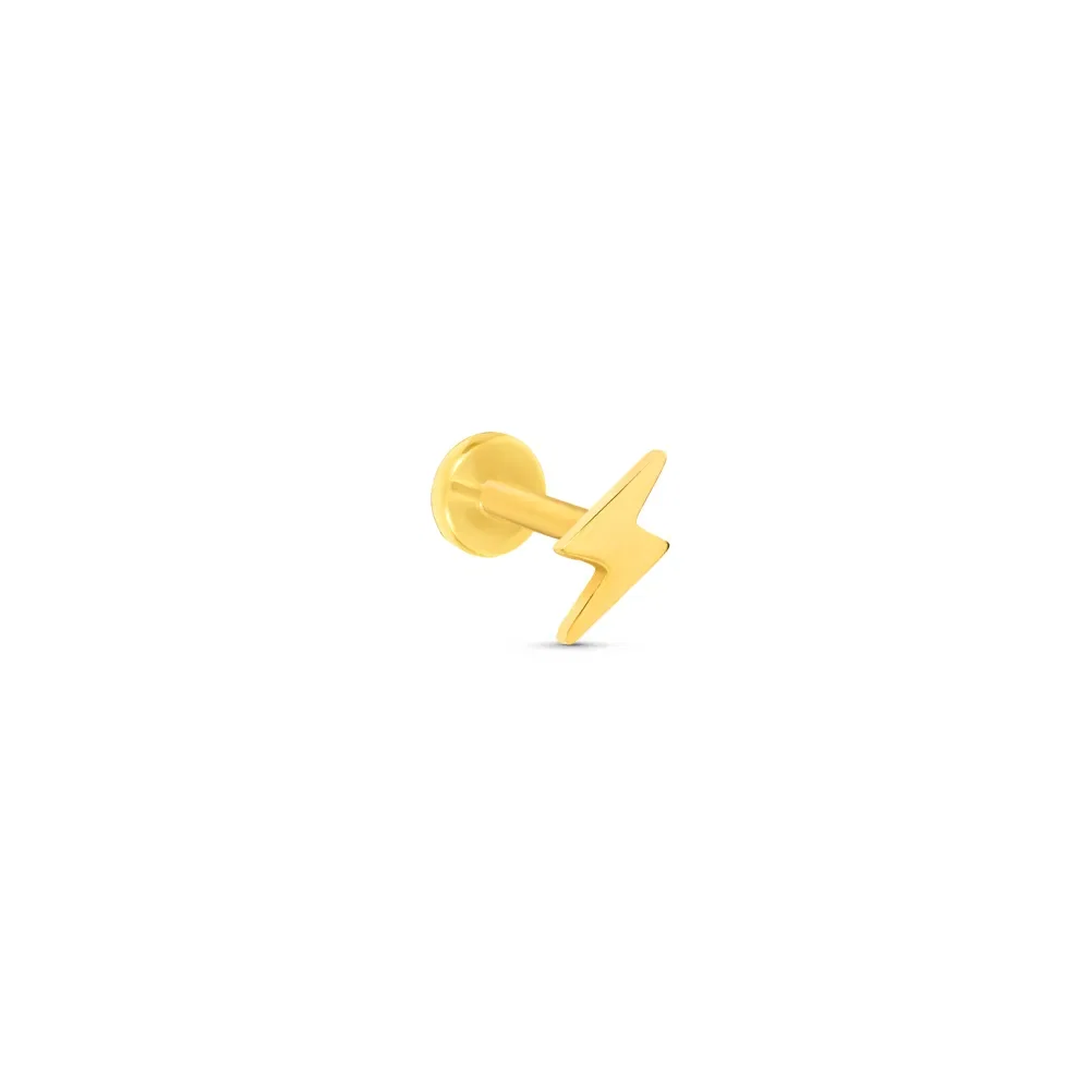 Piercing Life Raio Aço Dourado