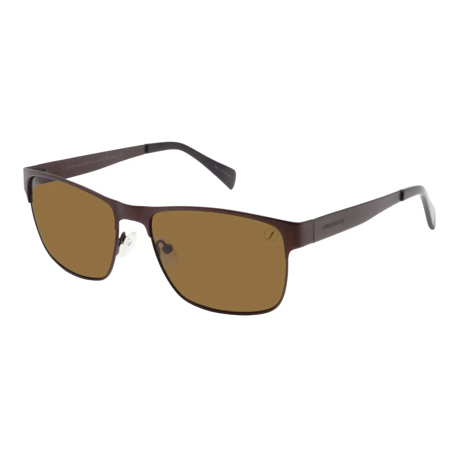 Óculos de Sol Masculino Chilli Beans Quadrado Marrom — imagem 1