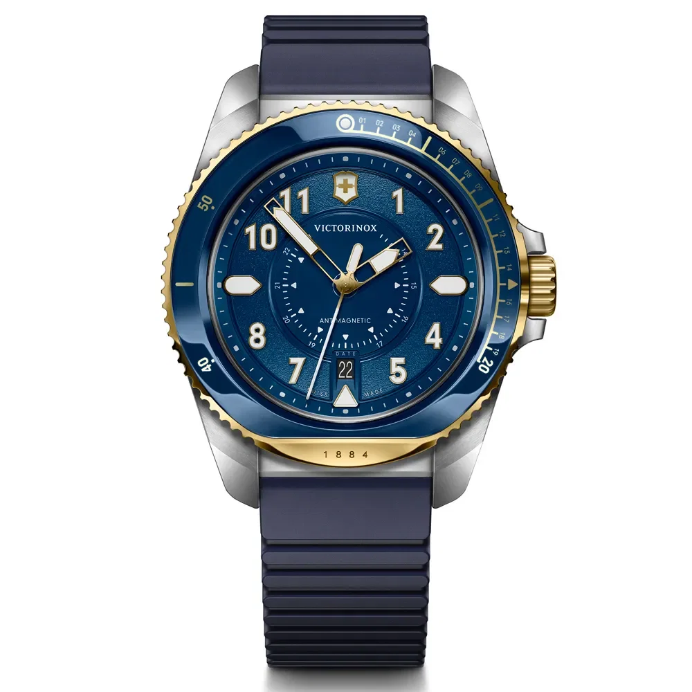 Relógio Victorinox Journey Masculino Borracha Azul 242013