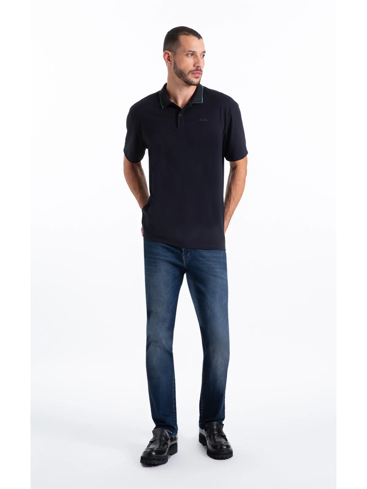 Calça Jogging Intense Blue Slim Lav.Escuro