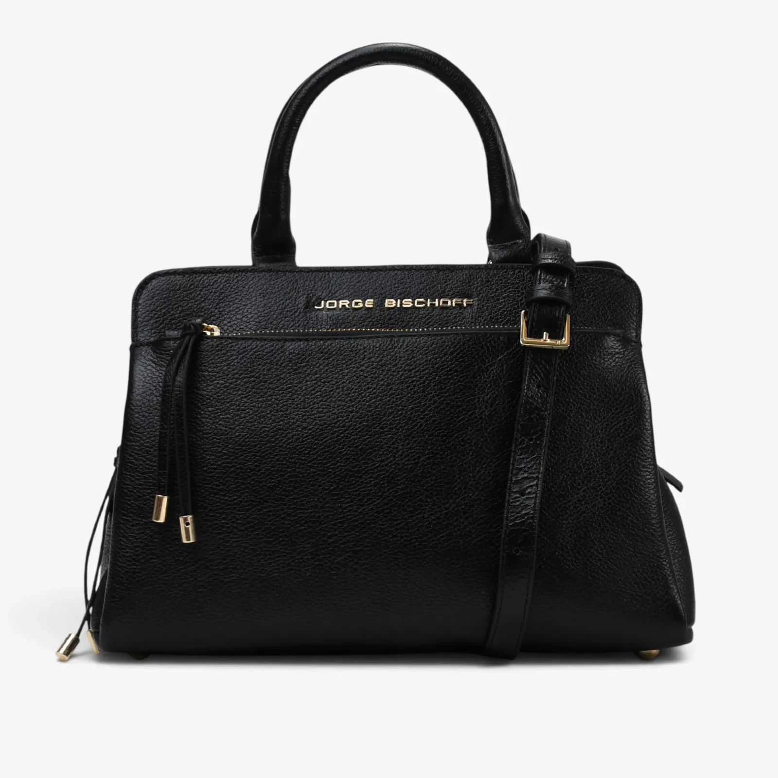 Bolsa Tote Preto Couro