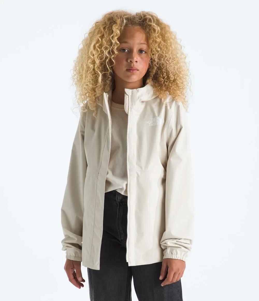 Jaqueta Infantil Girls Antora Rain White Dune