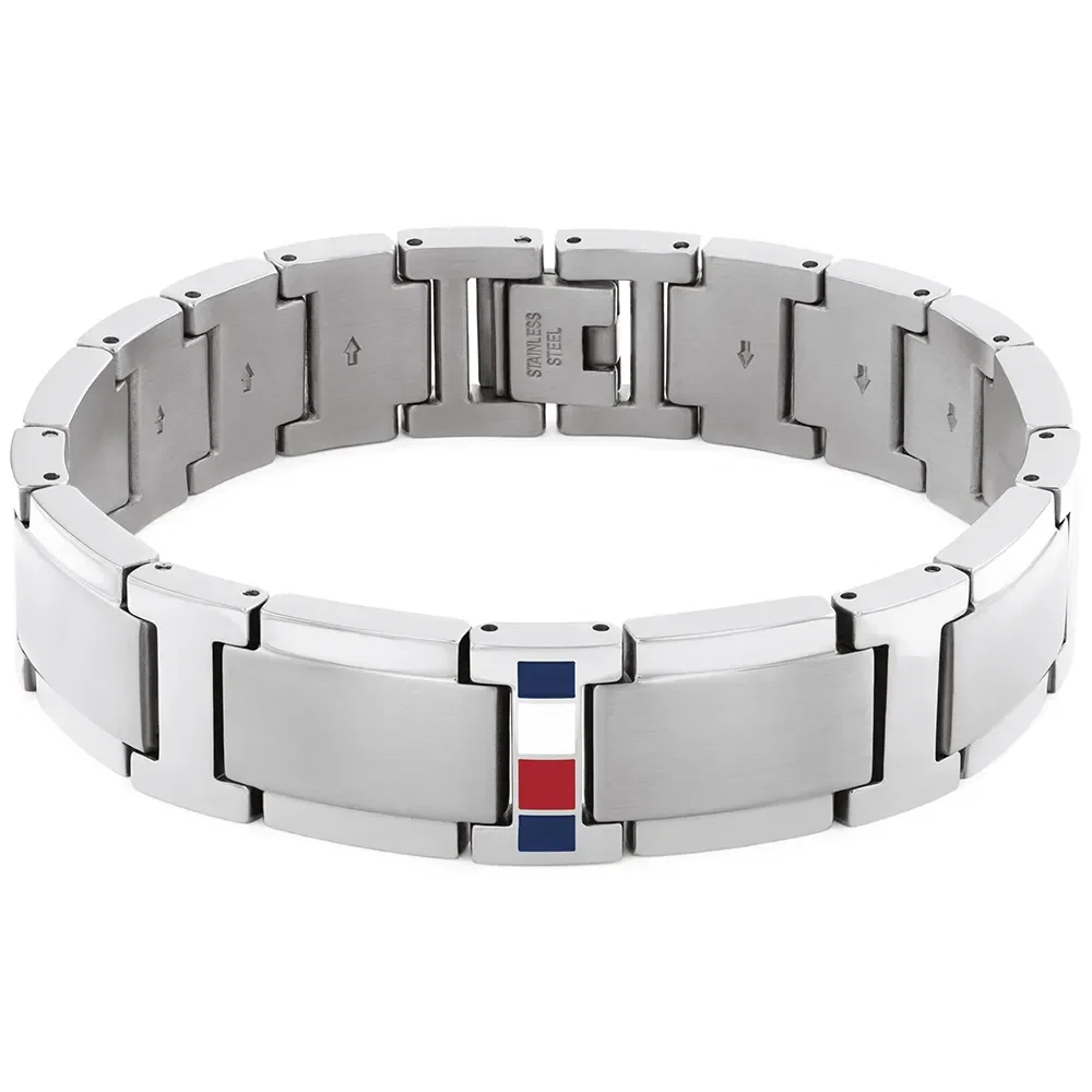 Pulseira Tommy Hilfiger Jameson em Aço Prateado 2790657 — imagem 1