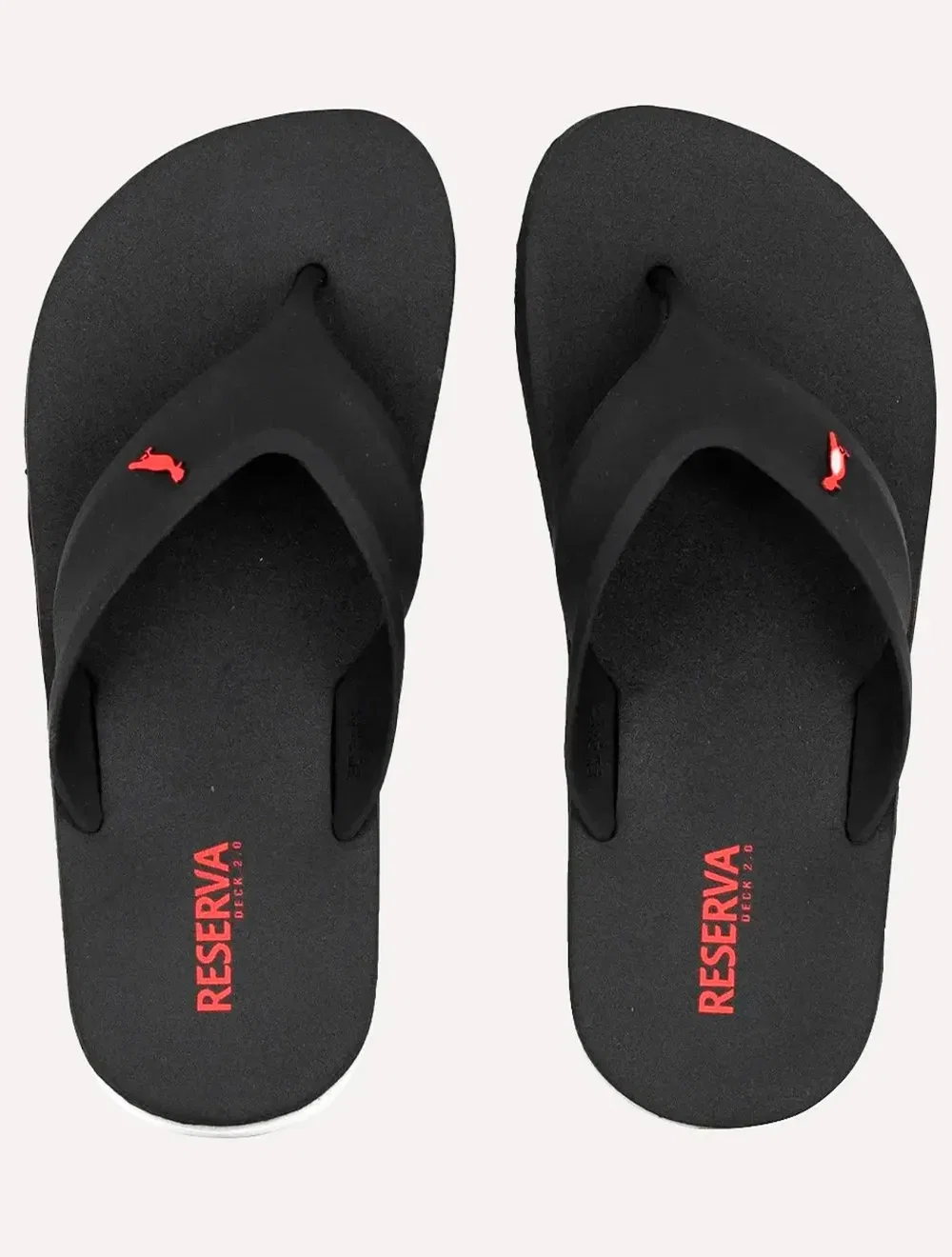 Chinelo Reserva Masculino RSV Deck Rubber Preto