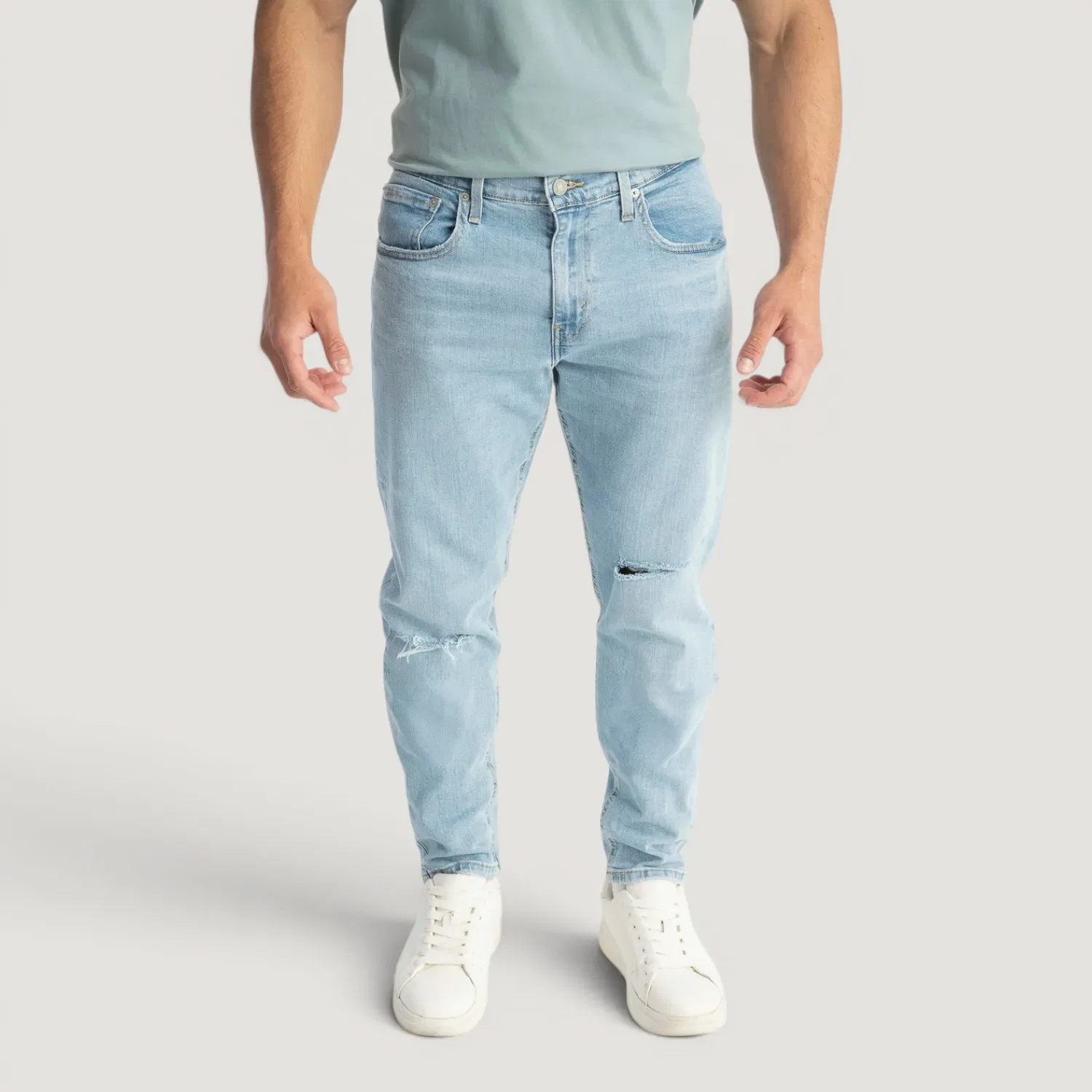 Calça Jeans Levi's® 512® Slim Taper Lavagem Clara — imagem 1