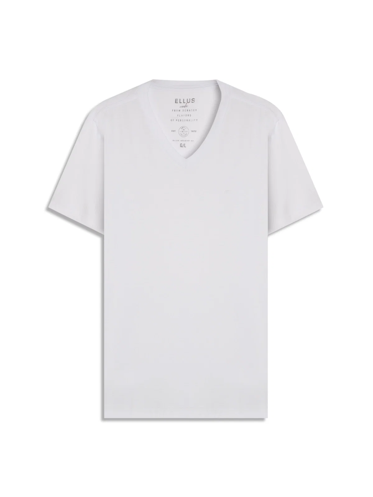 T-Shirt Cotton Fine Easa Classic Branco — imagem 1