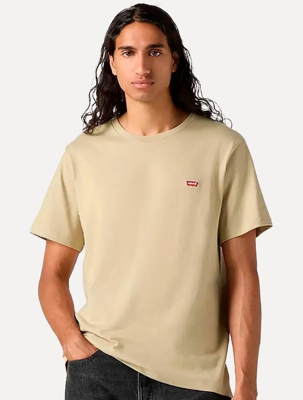 Camiseta Levis Masculina Classic SS Original HM Cáqui — imagem 1