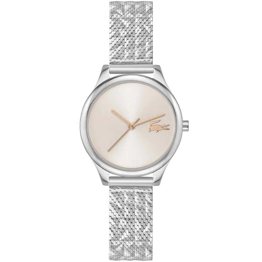 Relógio Lacoste Minicrocodelle Feminino em Aço Prateado 2001501 — imagem 1