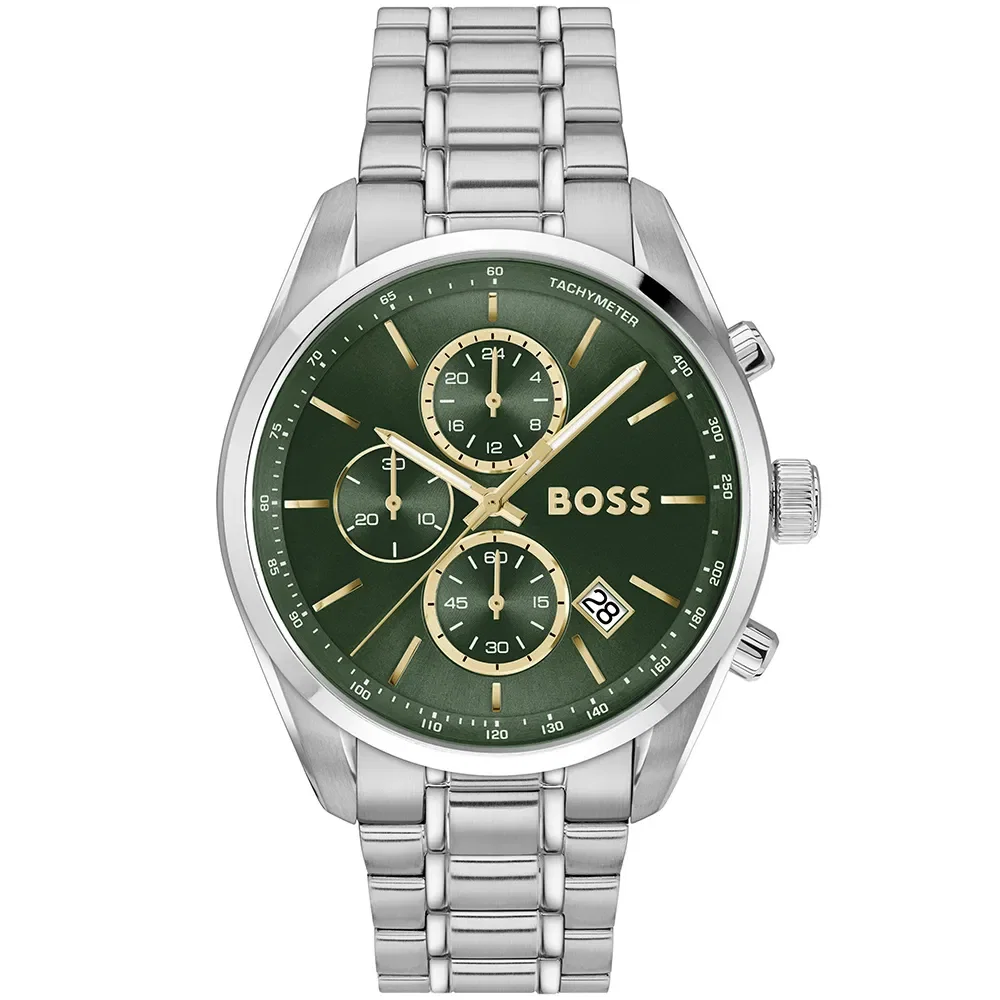 Relógio Hugo Boss Masculino Grand Prix em Aço Prateado 1514266 — imagem 1