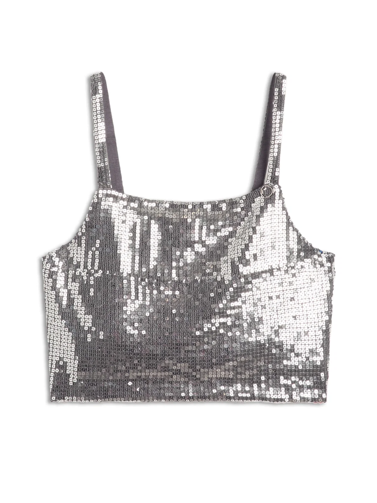 Top Ellus Paete Squares Prata