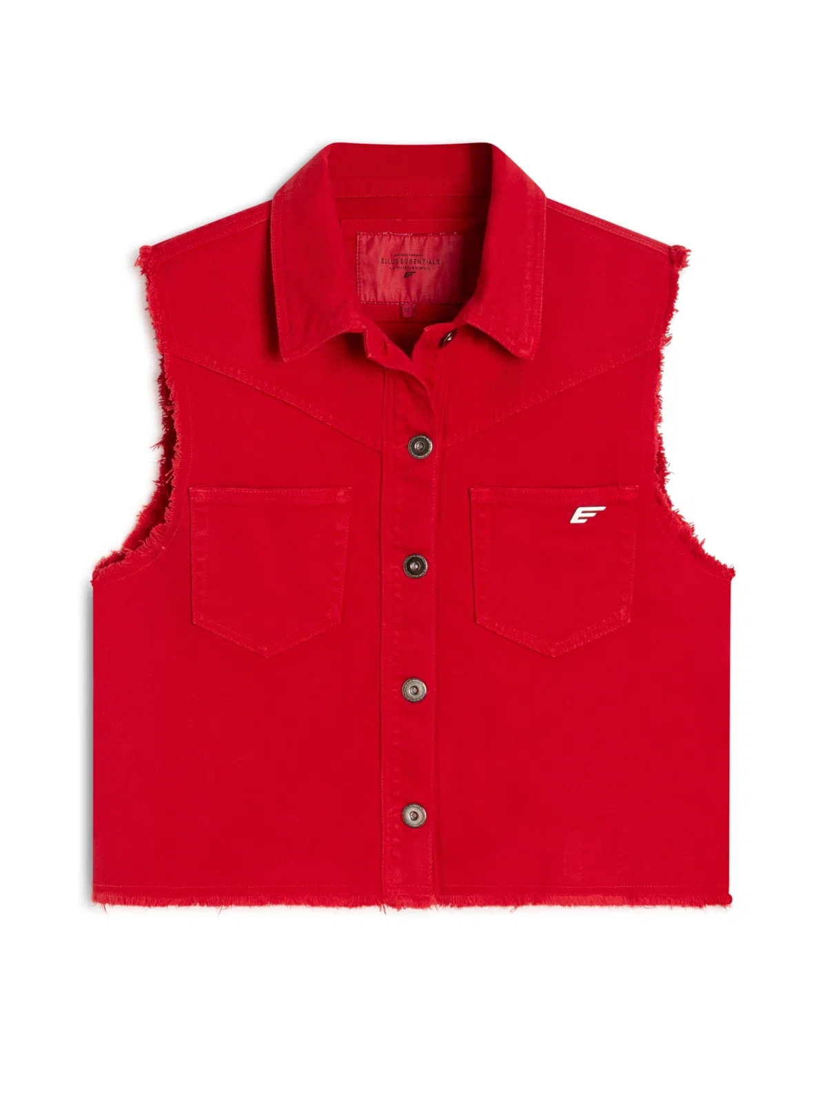 Colete Heavy Color Western Vermelho — imagem 1
