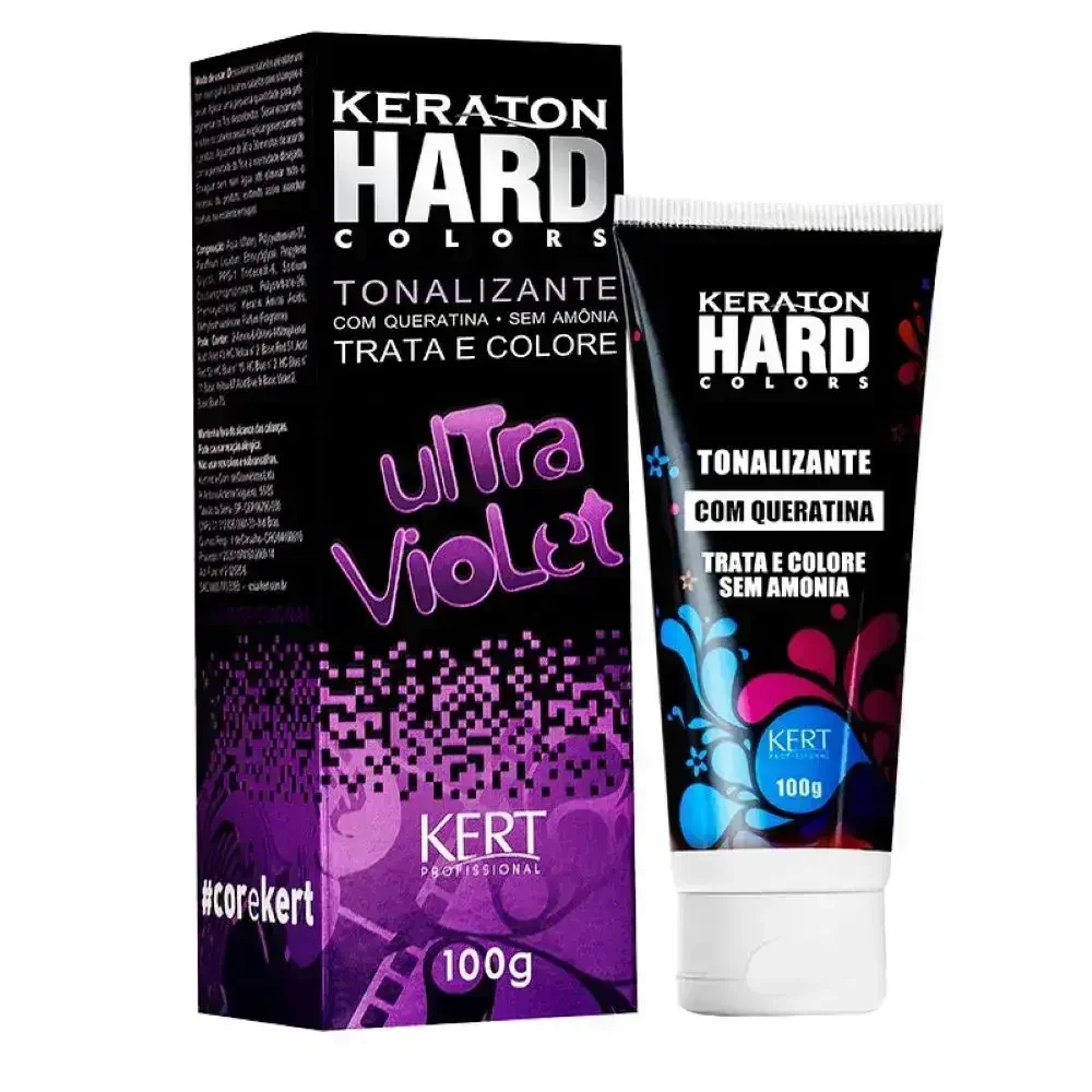 Tonalizante Keraton Hard Colors Ultra Violet 100g