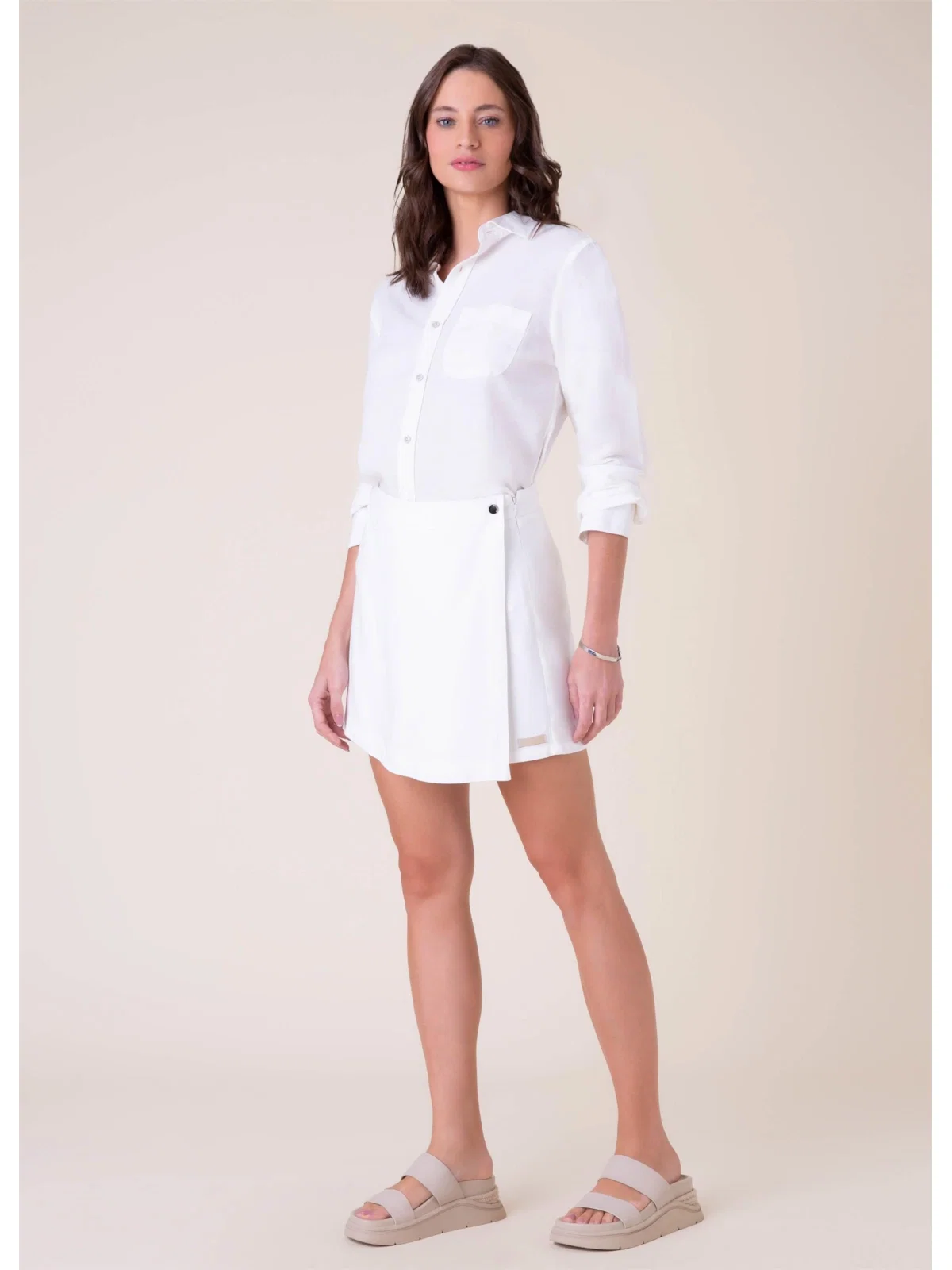 Short Saia Helo Off White