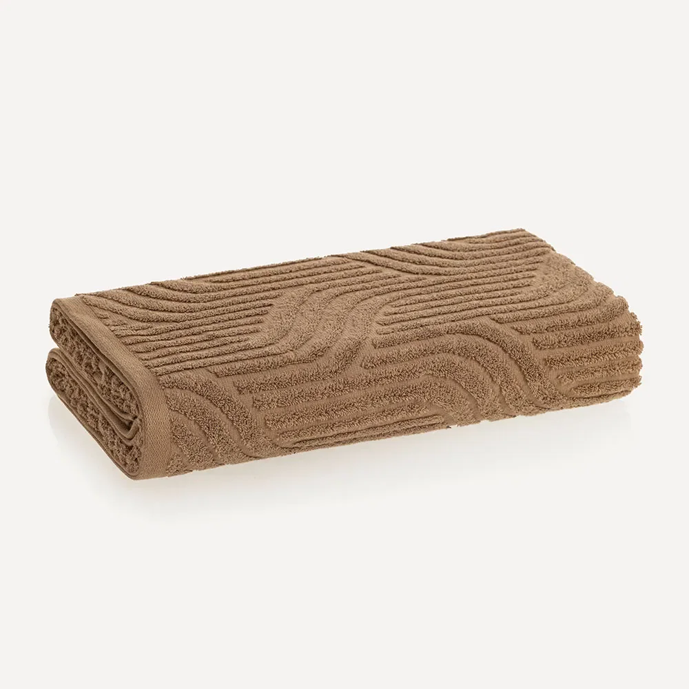 Toalha 100% Algodão Fio Penteado Nero Olho De Tigre