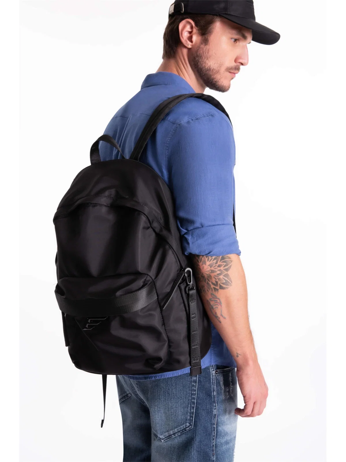 Mochila Weekend Bag Nylon Preto