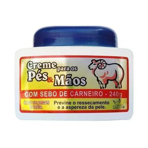 Creme para Pés e Mãos San Jully Sebo de Carneiro 240g