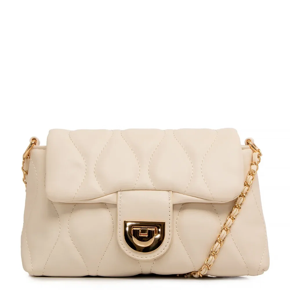 Bolsa Off White Tiracolo Alça Corrente — imagem 1