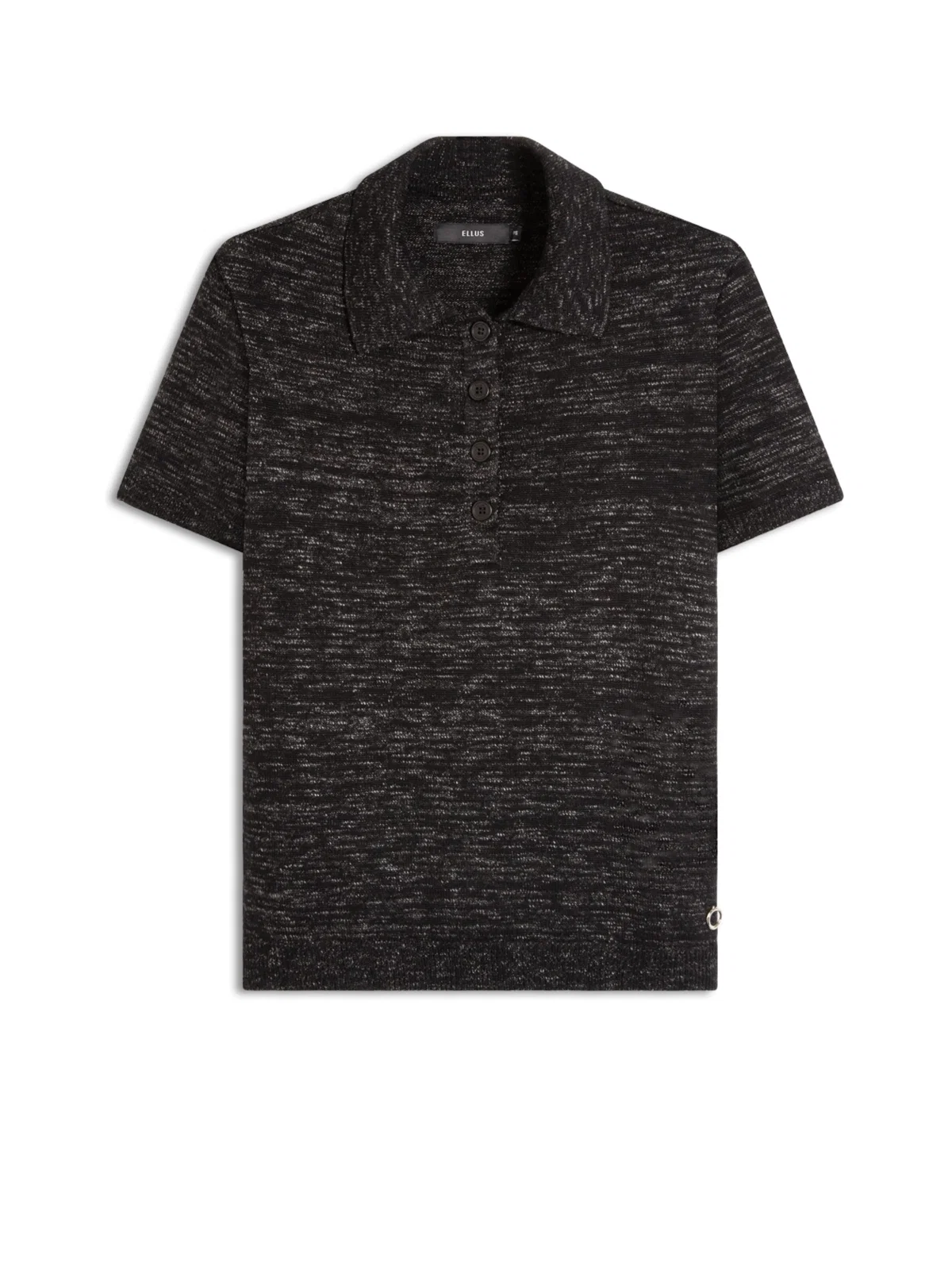 Polo Tricot Flame Jersey Chumbo Mescla