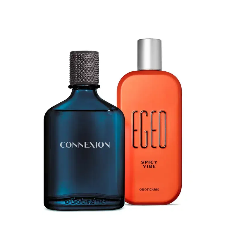 Combo Desodorante Colônia: Egeo Spicy Vibe 90ml + Boticollection Connexion 100ml