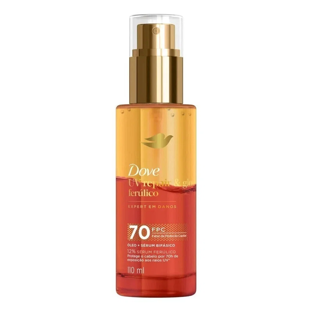 Óleo + Sérum Bifásico Dove UV Repair & Glow + Ferúlico 110ml